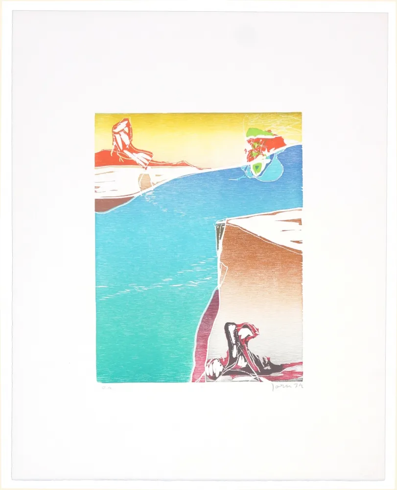 彫版 Jorn - Dans le sillage d'if aube