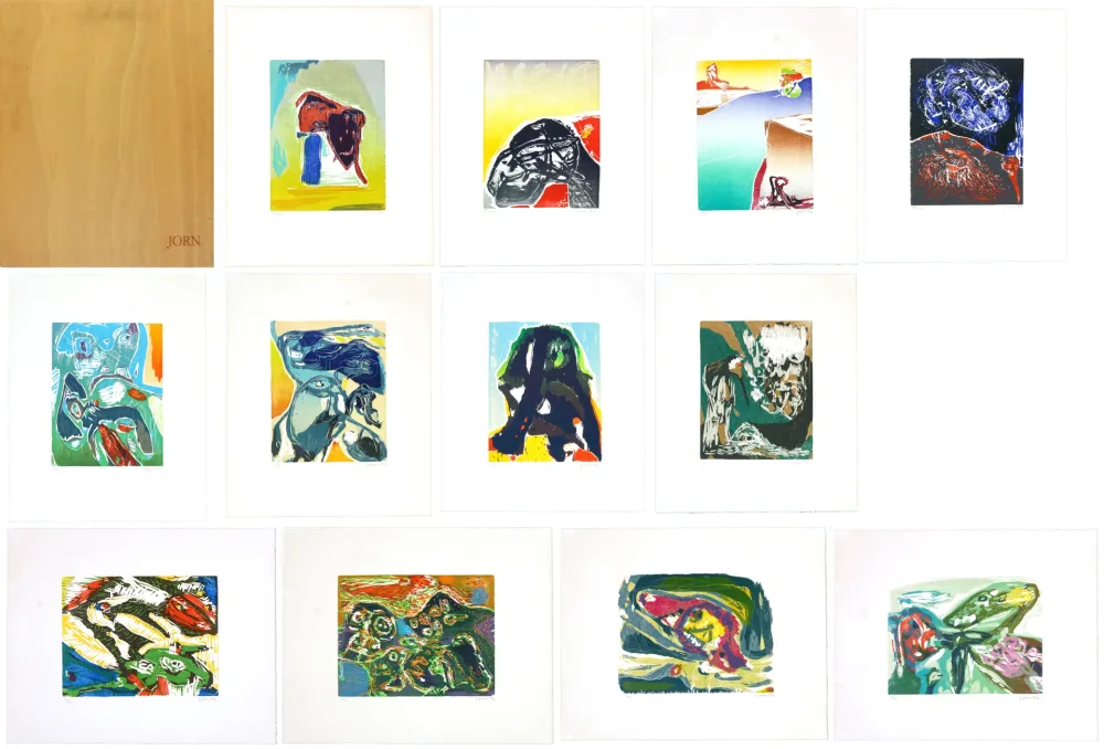 木版 Jorn - Etudes et surprises