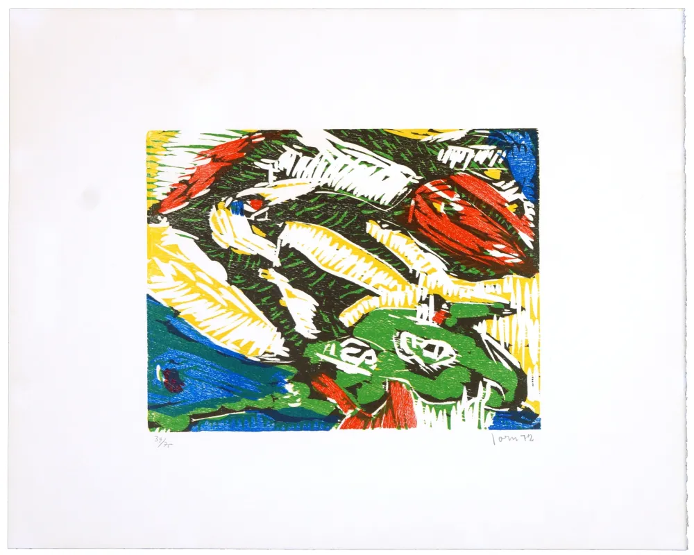 リトグラフ Jorn - Gravitation aggravée