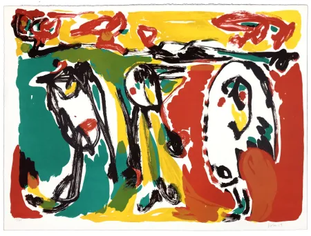 リトグラフ Jorn - Hautes Pyréenées