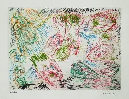 エッチングと　アクチアント Jorn - La sortie joyeuse