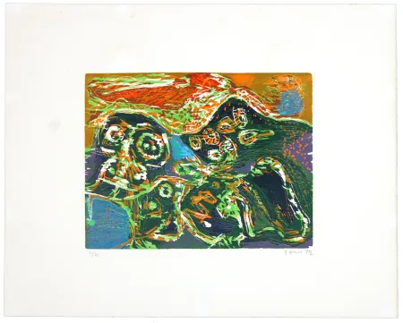 木版 Jorn - L’enfer des jeux clos