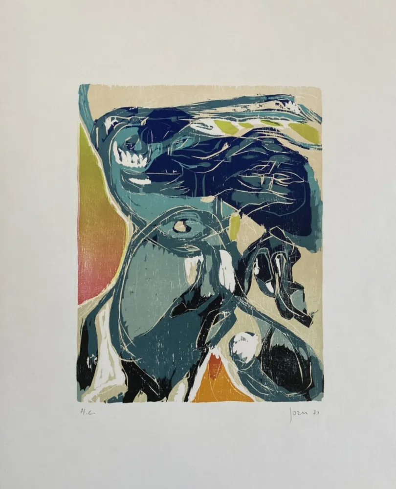 木版 Jorn - Message essoristique