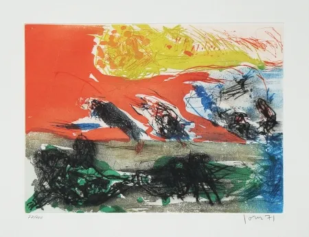 エッチングと　アクチアント Jorn - Miel de lune