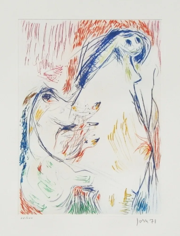 エッチングと　アクチアント Jorn - Proposition enceinte