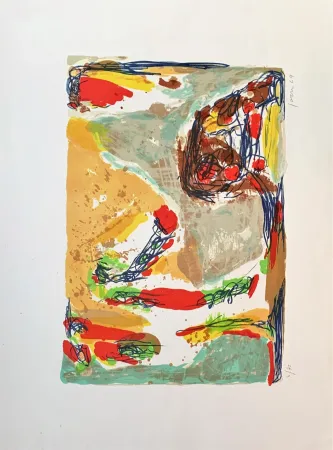 リトグラフ Jorn - Sans titre 