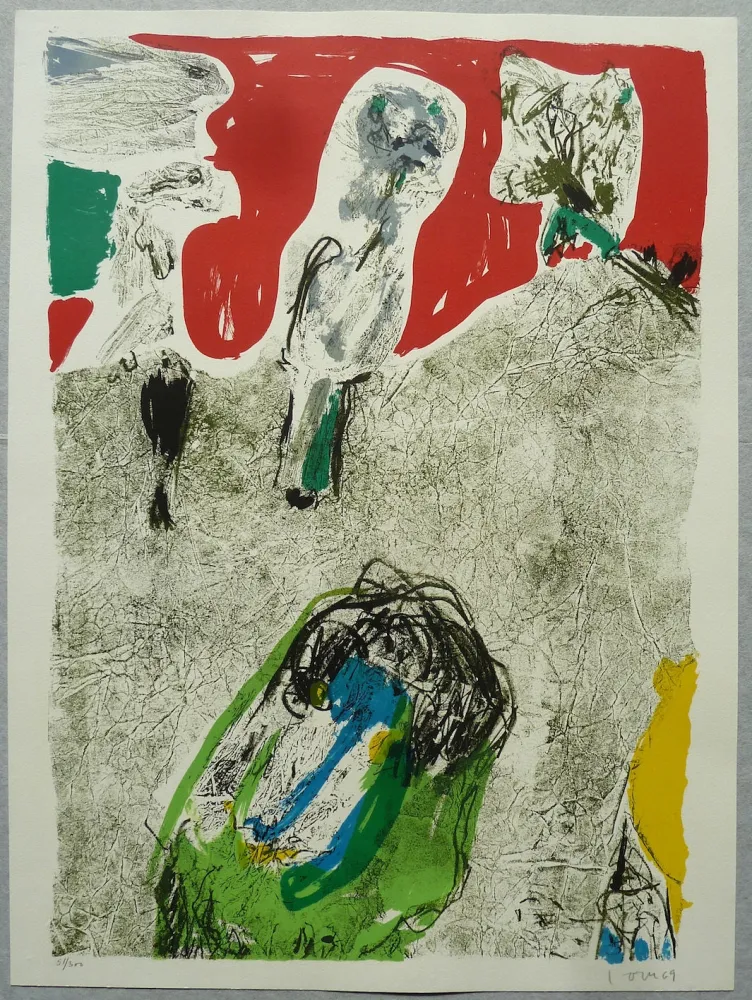 リトグラフ Jorn - Sans titre