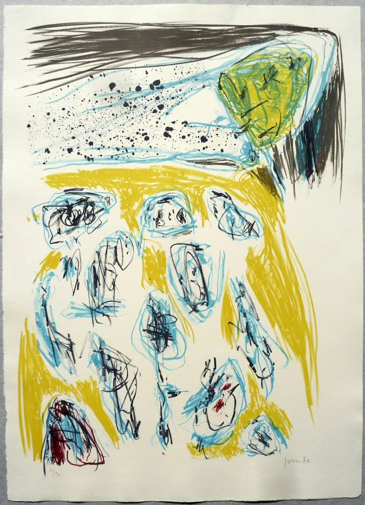 リトグラフ Jorn - Sans Titre 