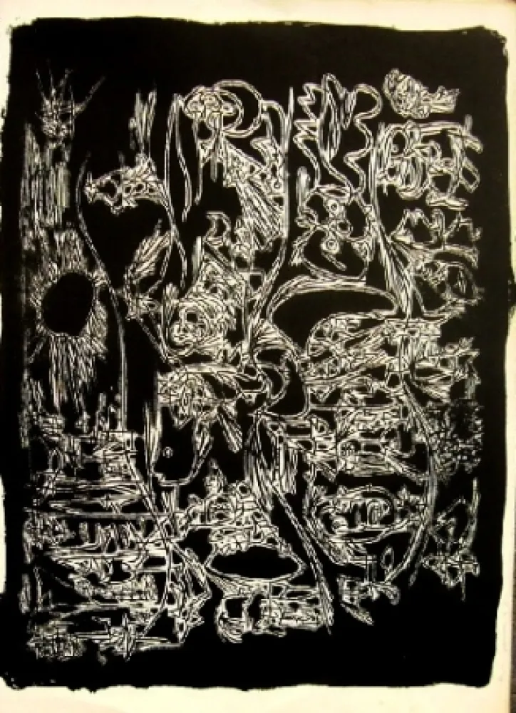 リトグラフ Jorn - Sans titre 