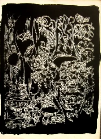 リトグラフ Jorn - Sans titre 