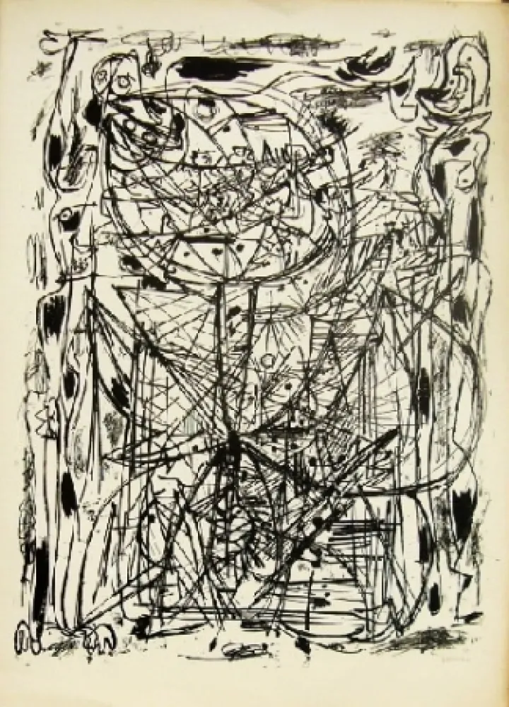 リトグラフ Jorn - Sans titre 