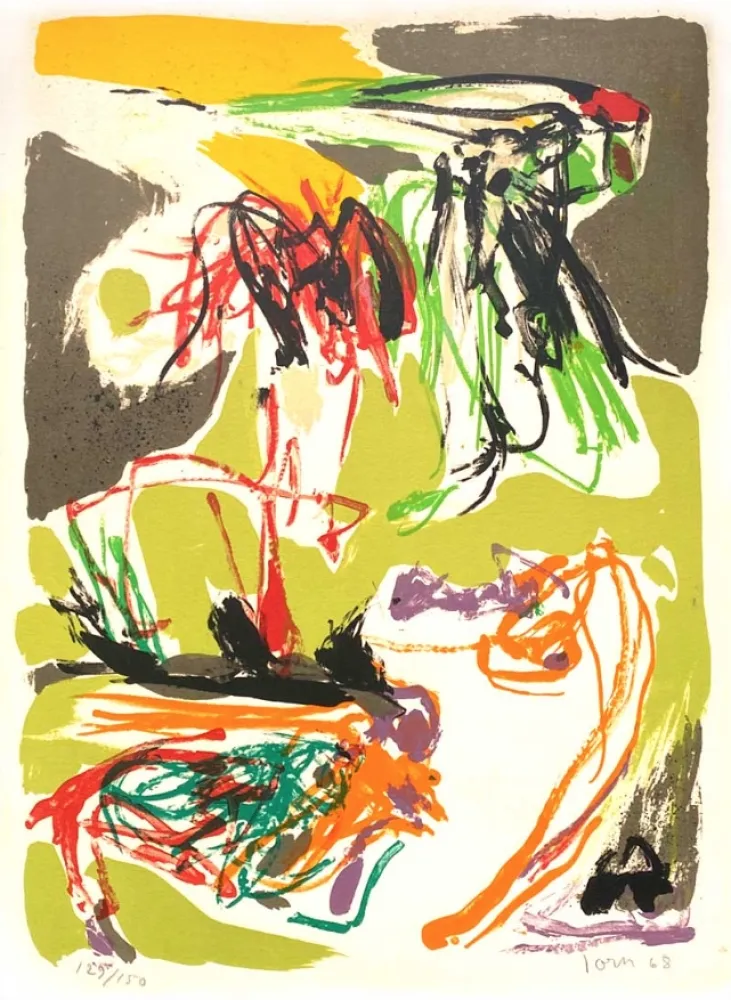 リトグラフ Jorn - Stabisme Pastoral