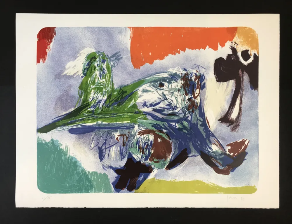 リトグラフ Jorn - SULLA STRADA II