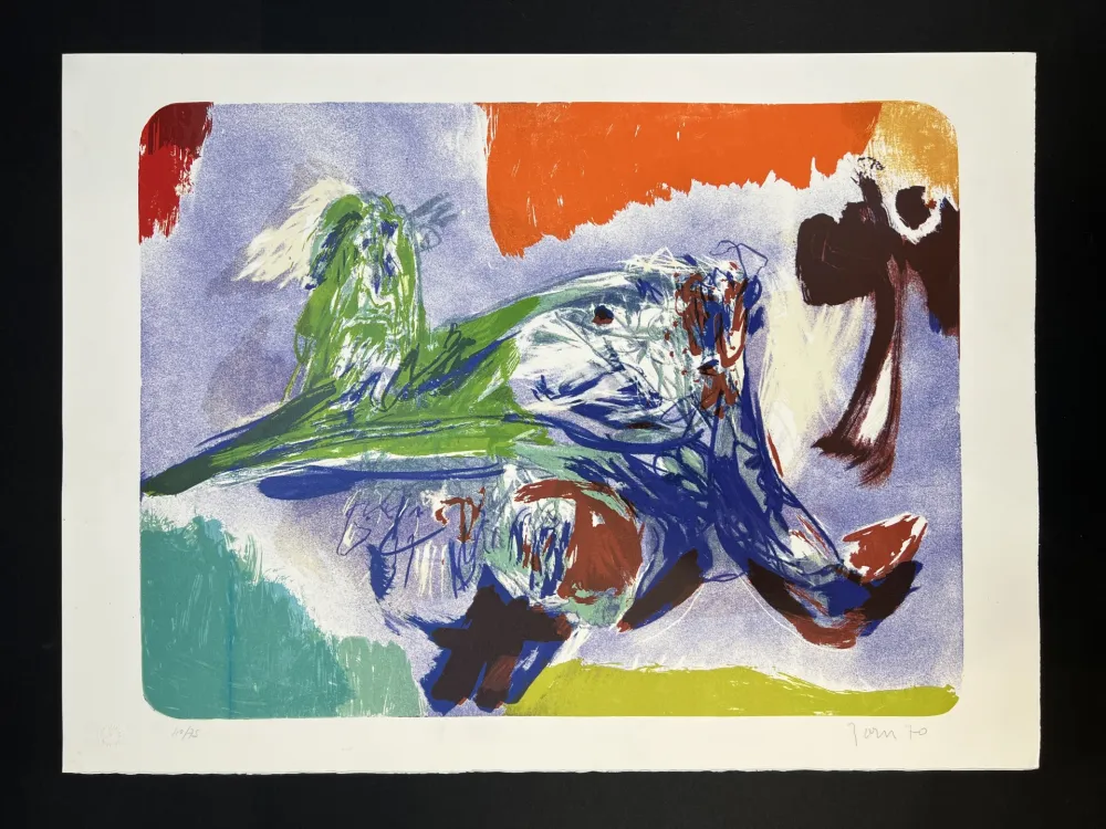 リトグラフ Jorn - SULLA STRADA II