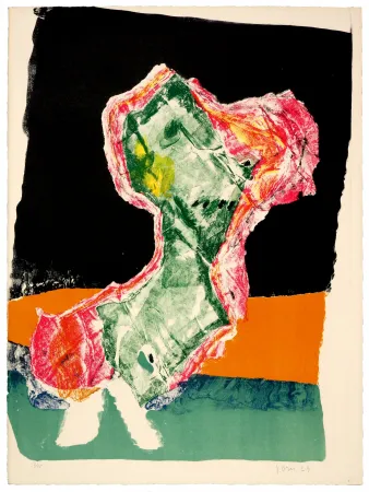 リトグラフ Jorn - Sur le Pont d'Or