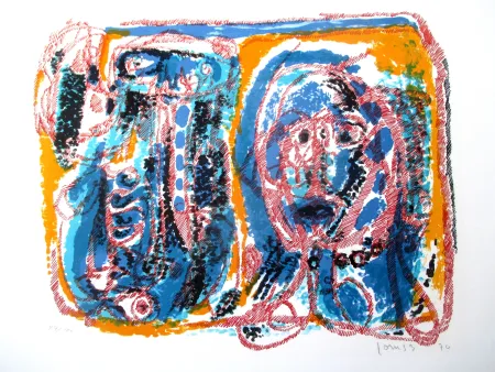 リトグラフ Jorn - Tendresse Ratée