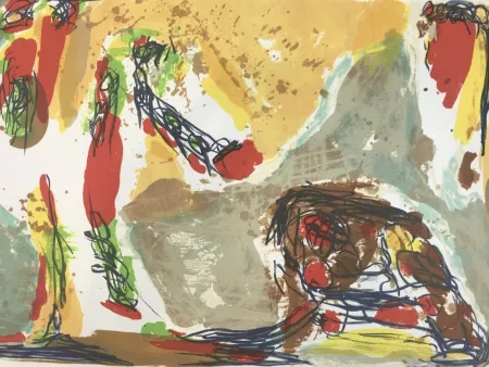 リトグラフ Jorn - TROP TÔT