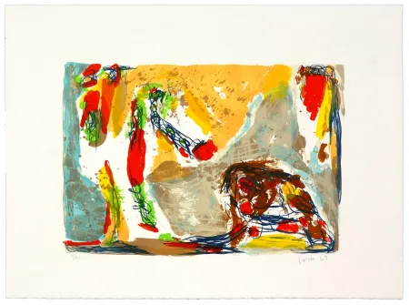 リトグラフ Jorn - Trop tôt