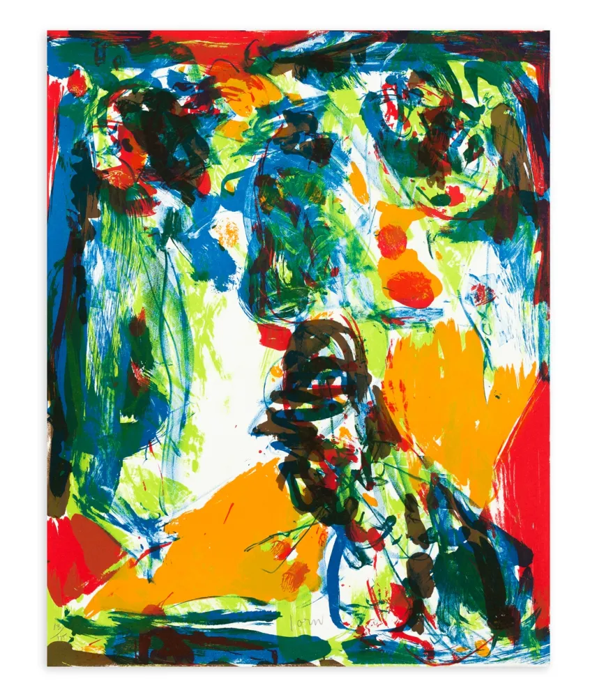 リトグラフ Jorn - Untitled 