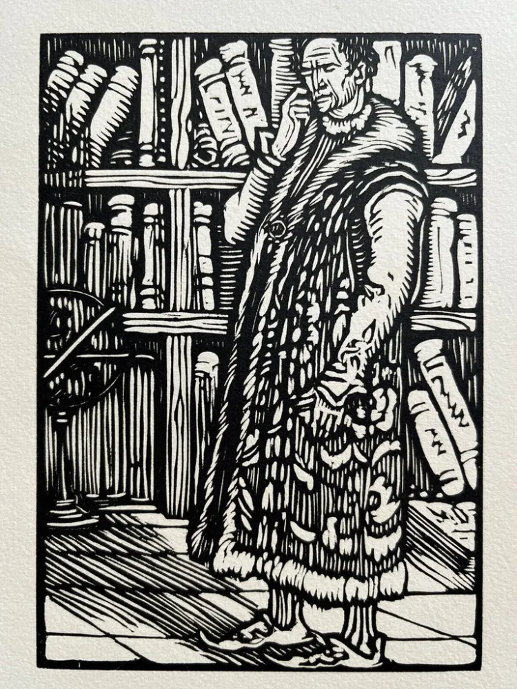 木版 Jou - Le Carton aux Estampes