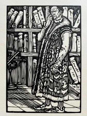 木版 Jou - Le Carton aux Estampes