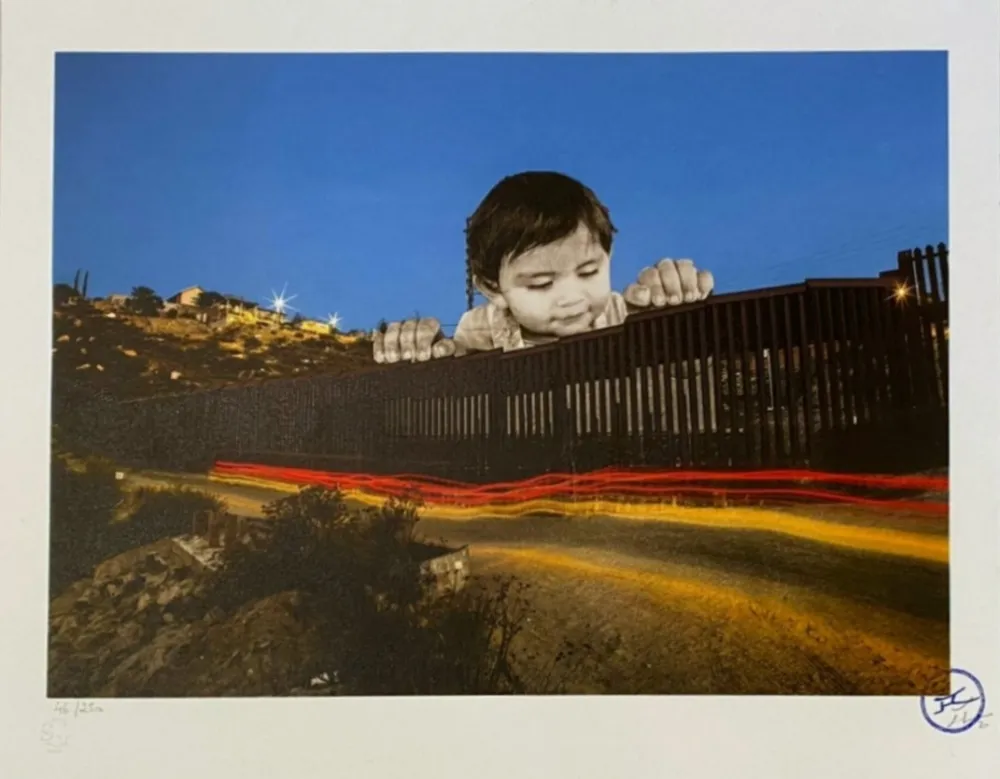 リトグラフ Jr - Giants, Kikito, September 6, 2017, 7.27 p.m., Tecate, Mexico - U.S.A.