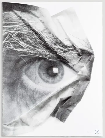 リトグラフ Jr - The Wrinkles of the City, Los Angeles, Œil froissé 3