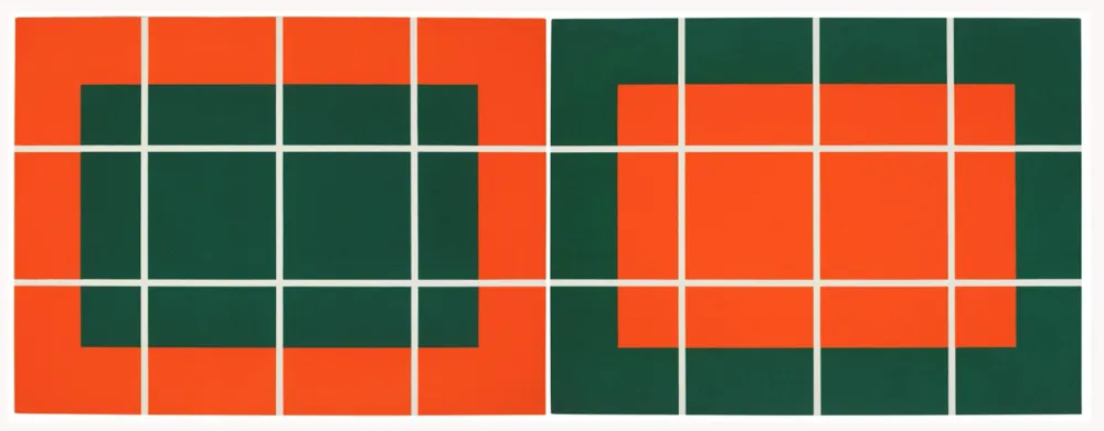 木版 Judd - Untitled; two prints (Schellmann 263-264)