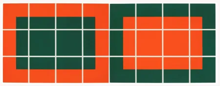 木版 Judd - Untitled; two prints (Schellmann 263-264)