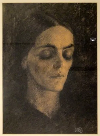 技術的なありません Junghanns - Weiblicher Kopf (Mary Wigman)