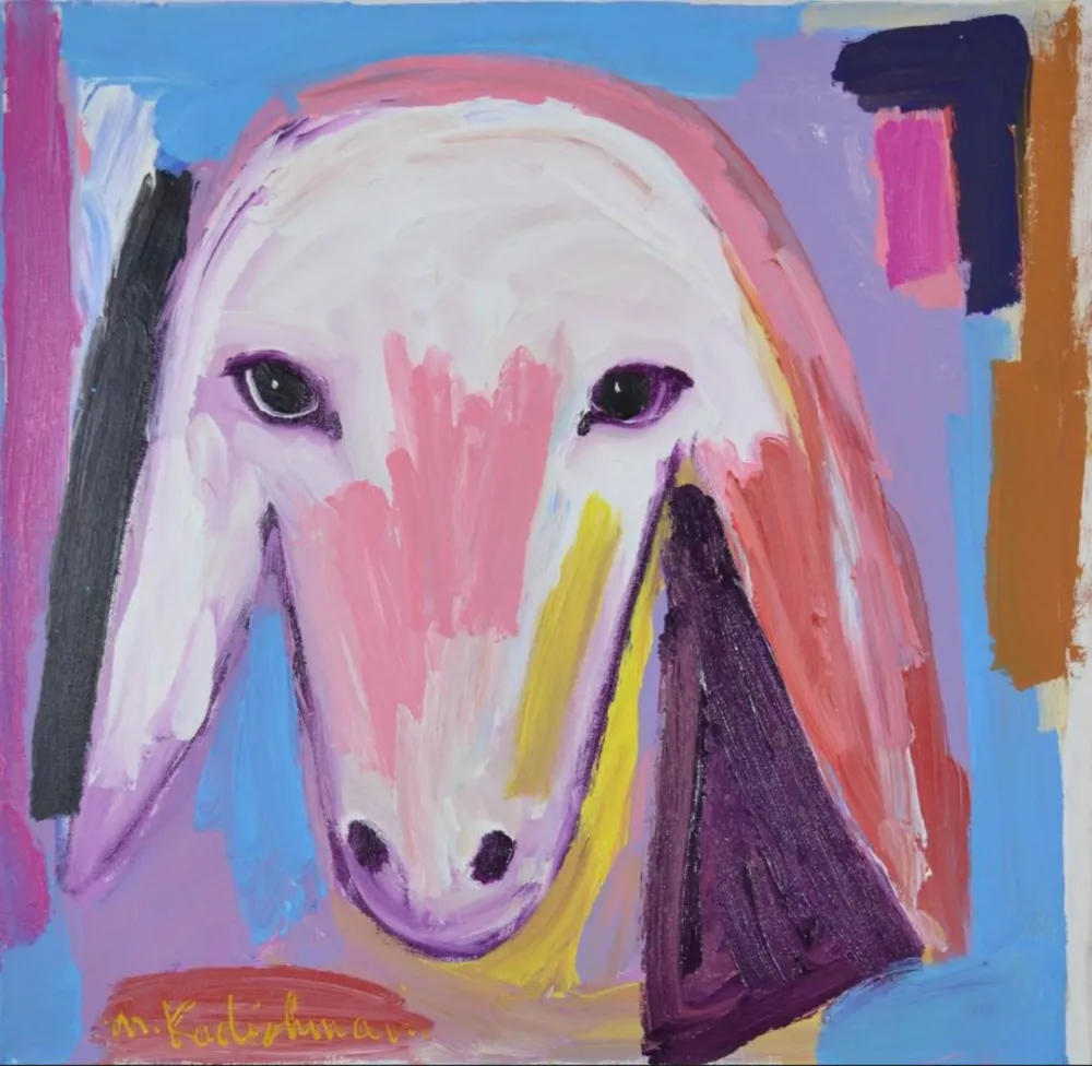 多数の Kadishman - Untitled #4