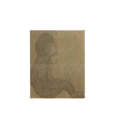 彫版 Kaga - Four sleepers with gorilla