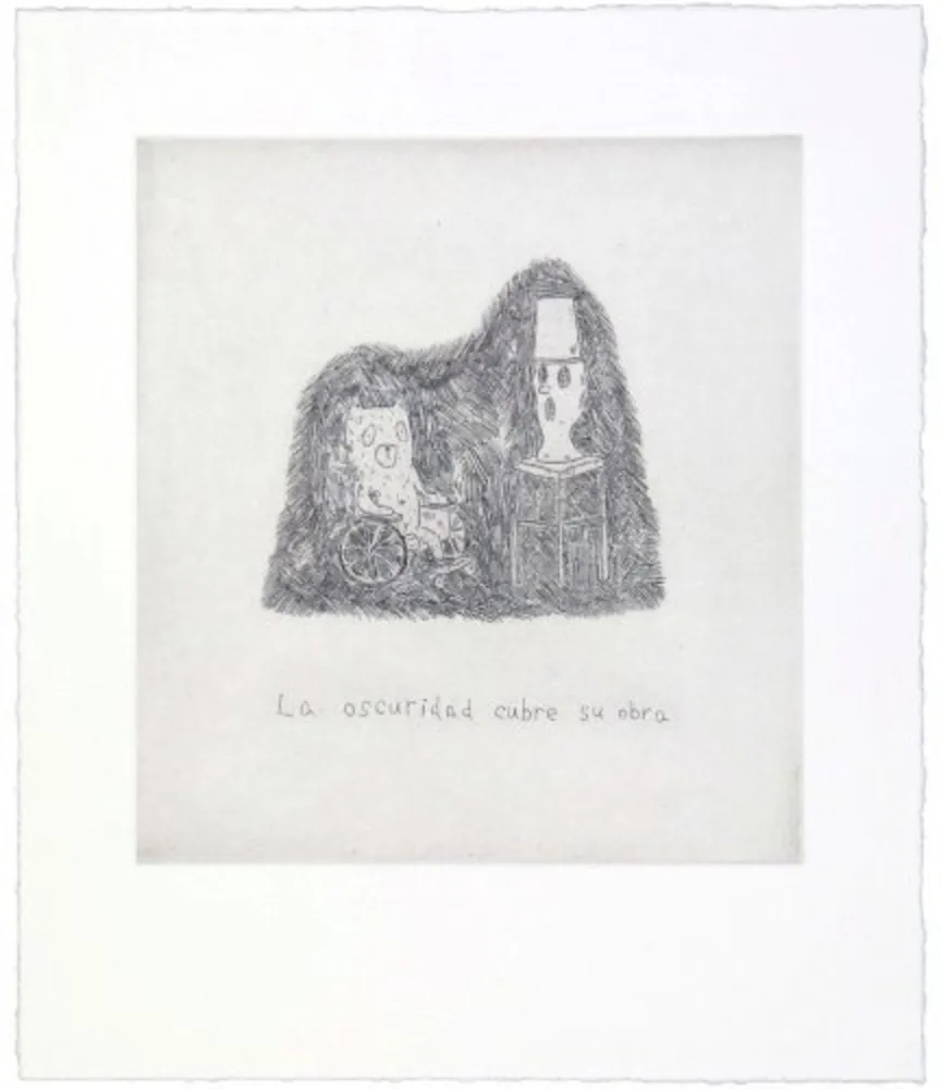 彫版 Kaga - The darkness covers his work