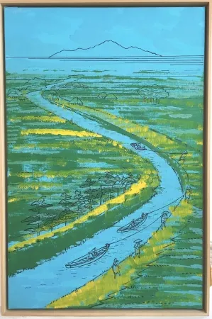 技術的なありません Kaller - Japanisches Reisfeld