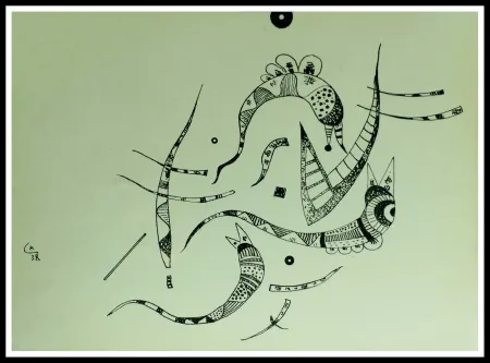 リトグラフ Kandinsky - COMPOSITION 