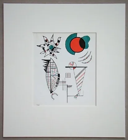 リトグラフ Kandinsky - Composition, 1934
