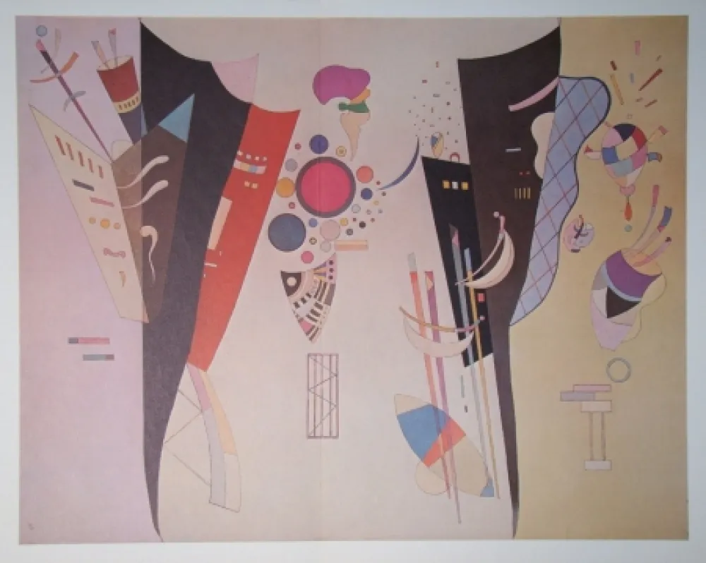 リトグラフ Kandinsky - Composition, période parisienne 1934-1944