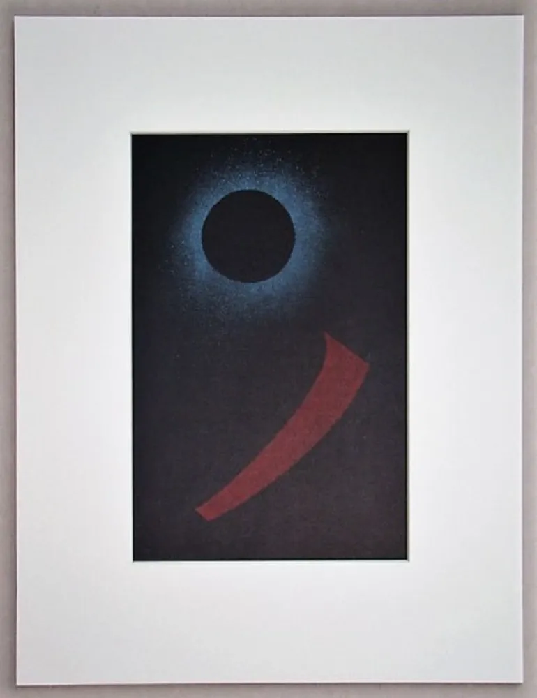 リトグラフ Kandinsky - Schwarze Sonne, 1940