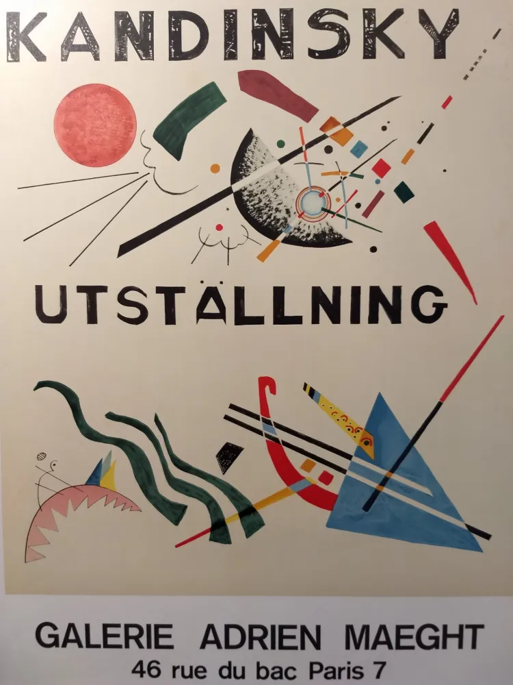 掲示 Kandinsky - Utstallning