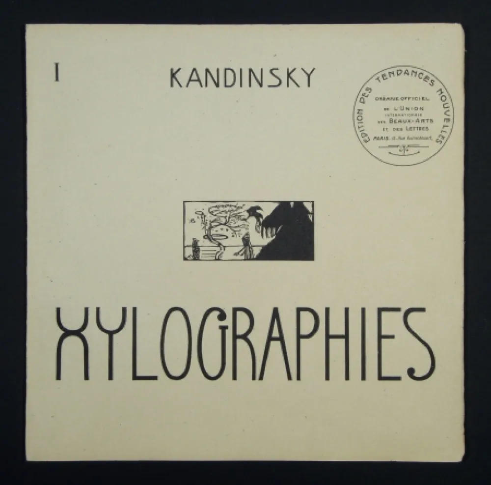 挿絵入り本 Kandinsky - Xylographies