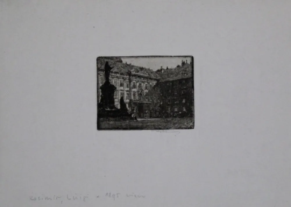 彫版 Kasimir - Amalienhof (Hofburg), Vienna