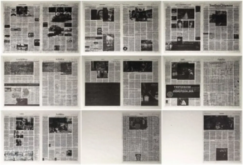 リトグラフ Kassay - Frankfurter Allgemeine