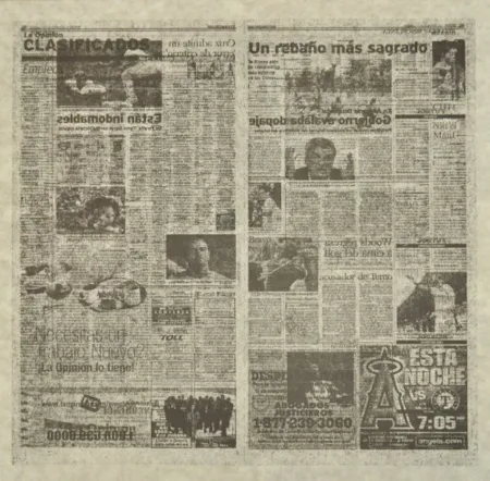 リトグラフ Kassay - Untitled 2/8 (La Opinión)