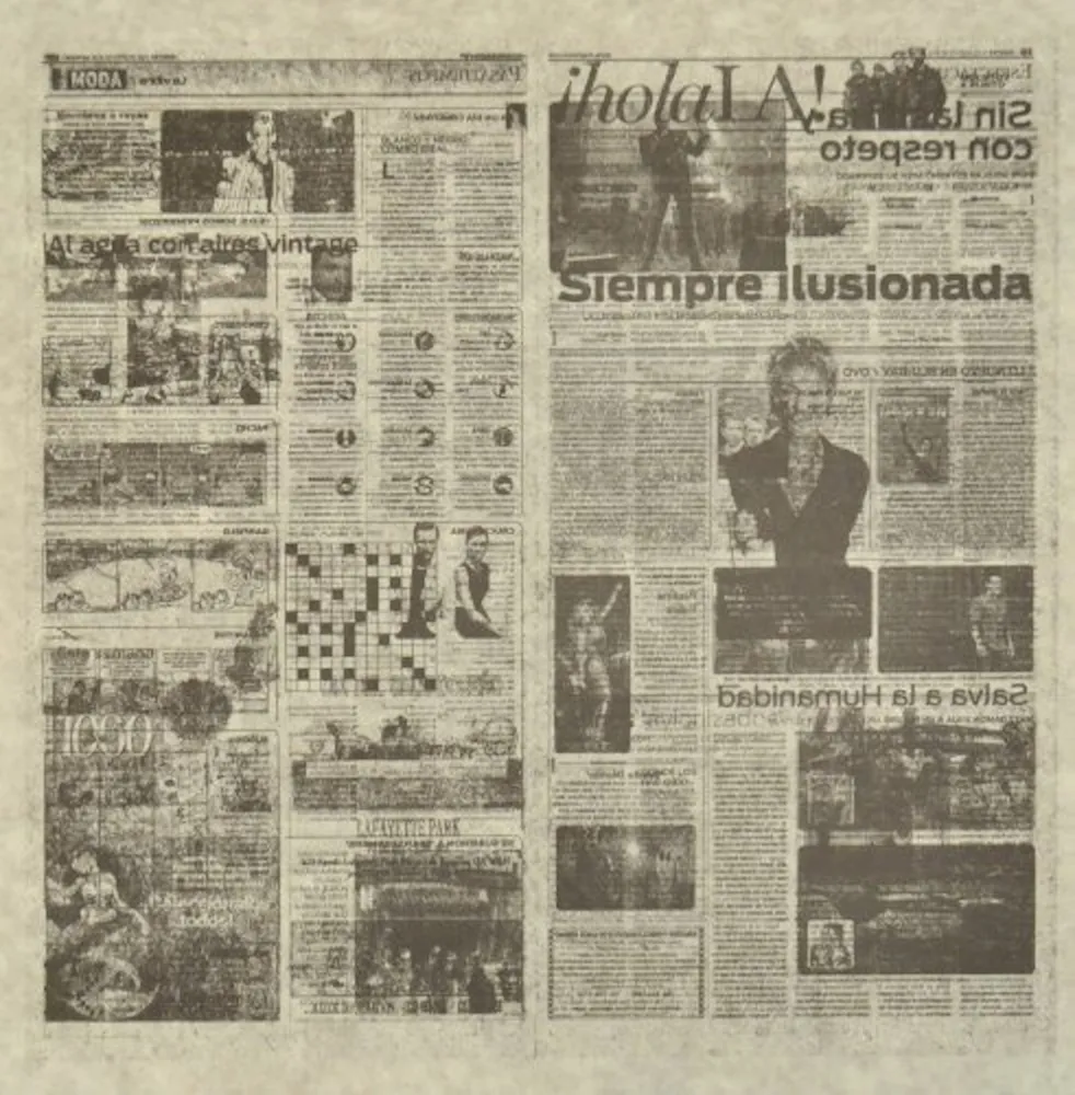 リトグラフ Kassay - Untitled 4/8 (La Opinión)