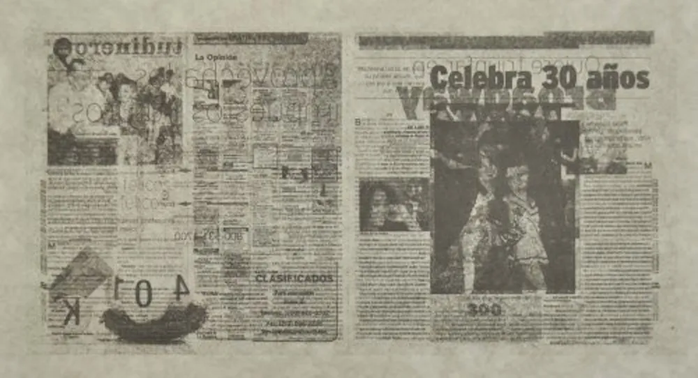 リトグラフ Kassay - Untitled 7/8 (La Opinión)