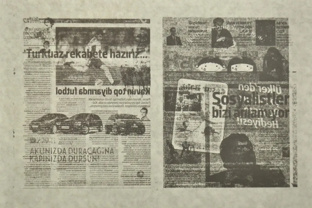 リトグラフ Kassay - Untitled 9/10 (Radikal)