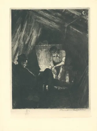 彫版 Kätelhön - Beim Buttern