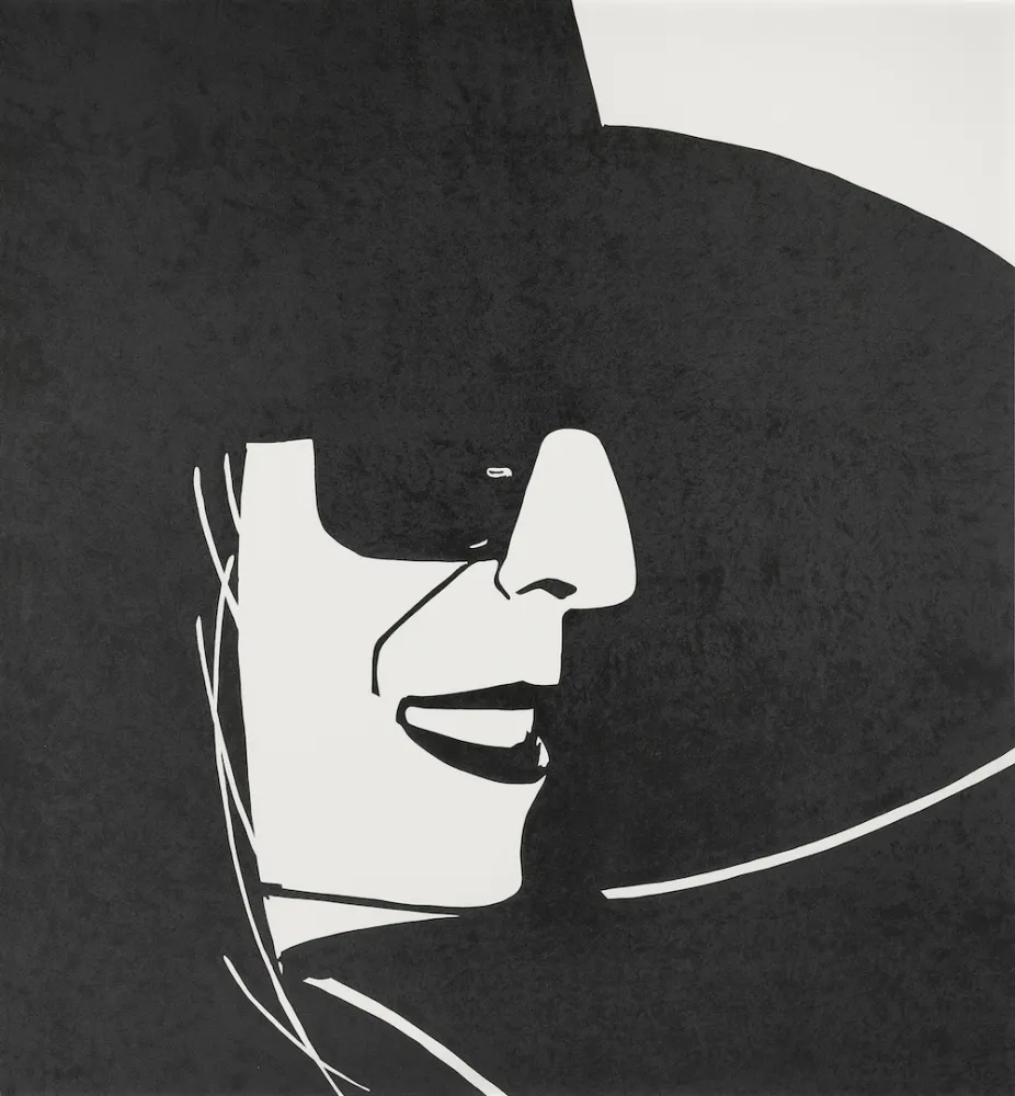 シルクスクリーン Katz - Ada with Black Hat