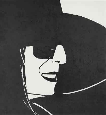 シルクスクリーン Katz - Ada with Black Hat