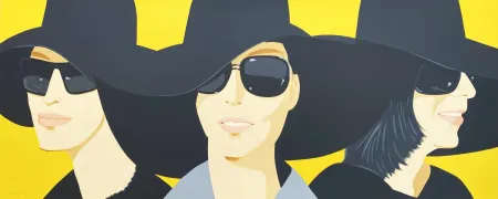 シルクスクリーン Katz - Black Hats IV